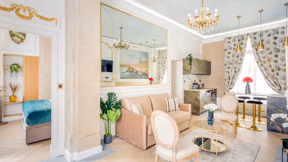 Le 21Salon suite de luxe haussmann II