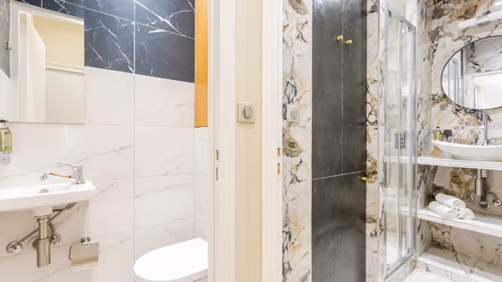 Le 31Douche Toilette suite de luxe haussmann II
