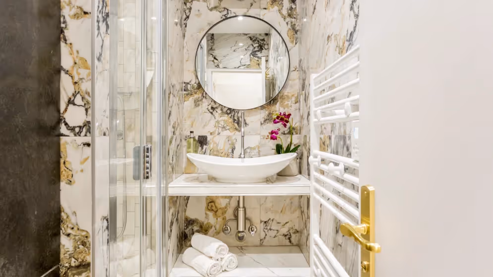 Le LaVabo Douche suite de luxe haussmann II