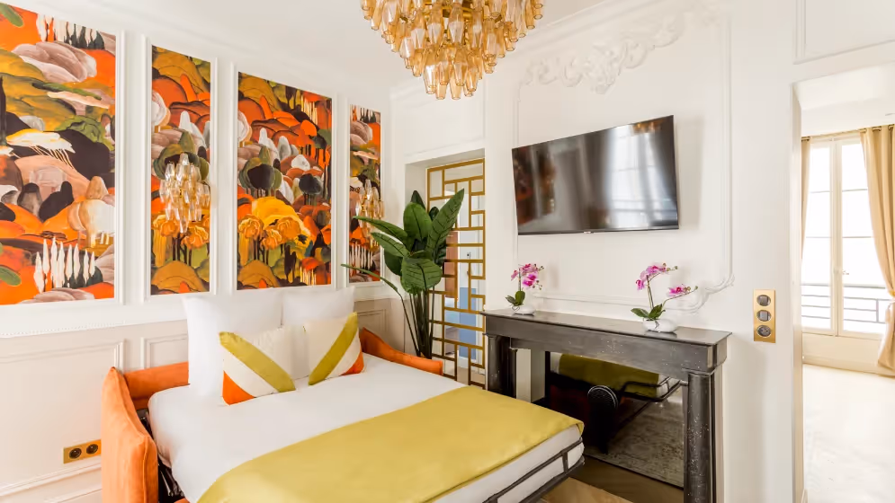 Le Canape lit suite de luxe mauroy I
