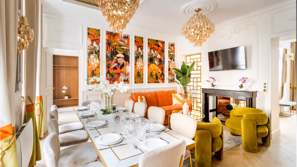 Le Table a manger suite de luxe mauroy I