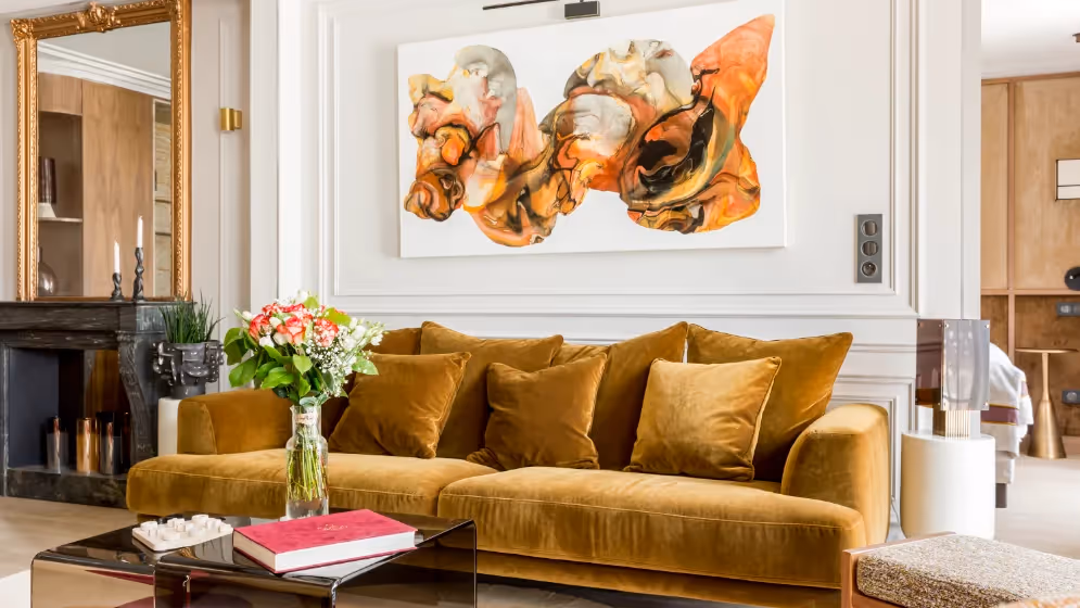 Le SALON suite signature rougemont III Vue paris
