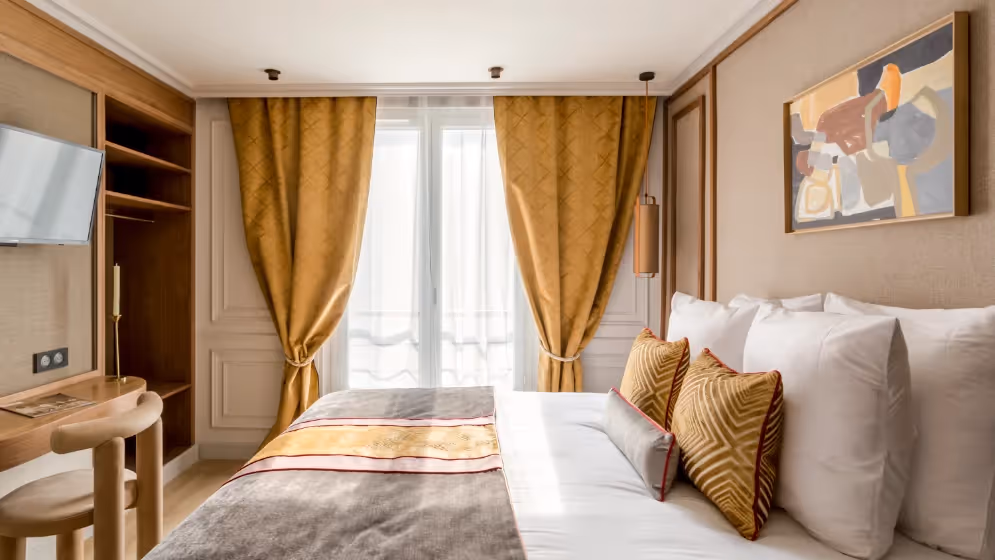 Le chambre 1 suite signature rougemont III Vue paris