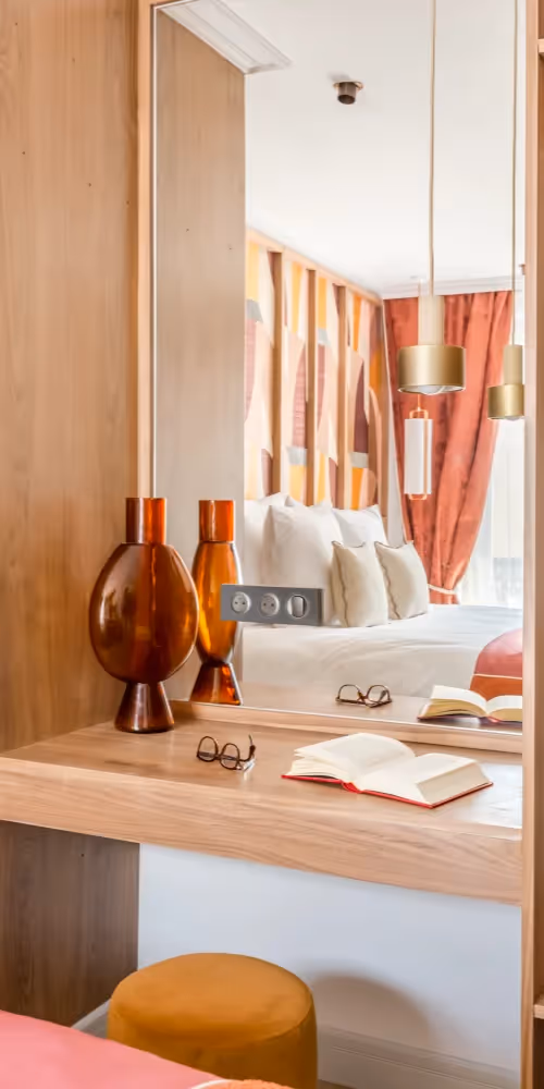 Le chambre 3 suite signature rougemont III Vue paris