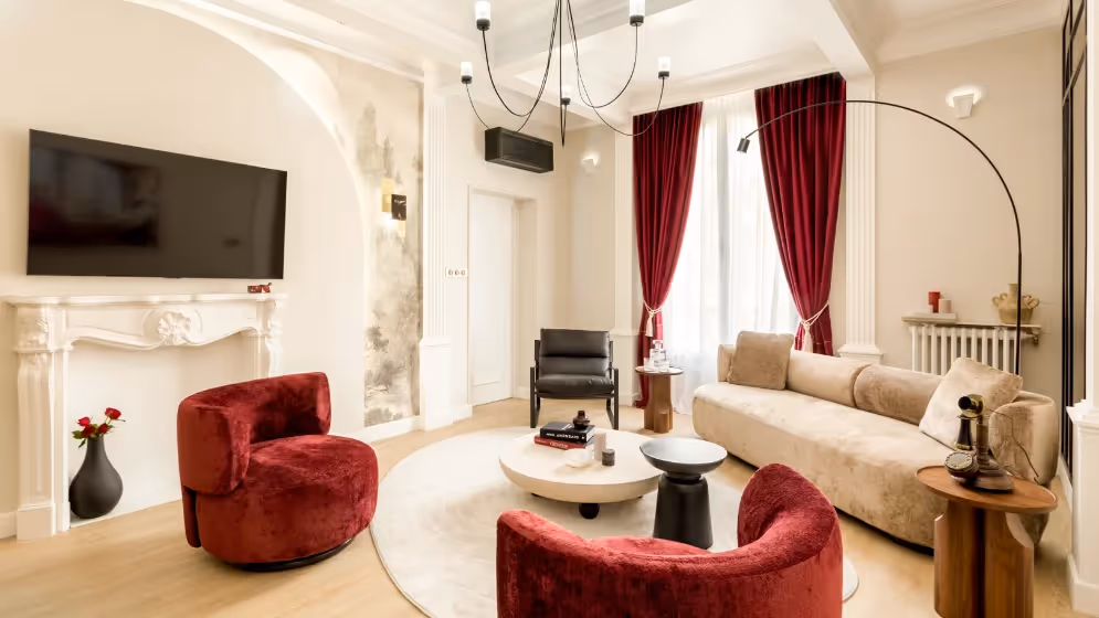 Le Salon suite signature kleber Vue paris