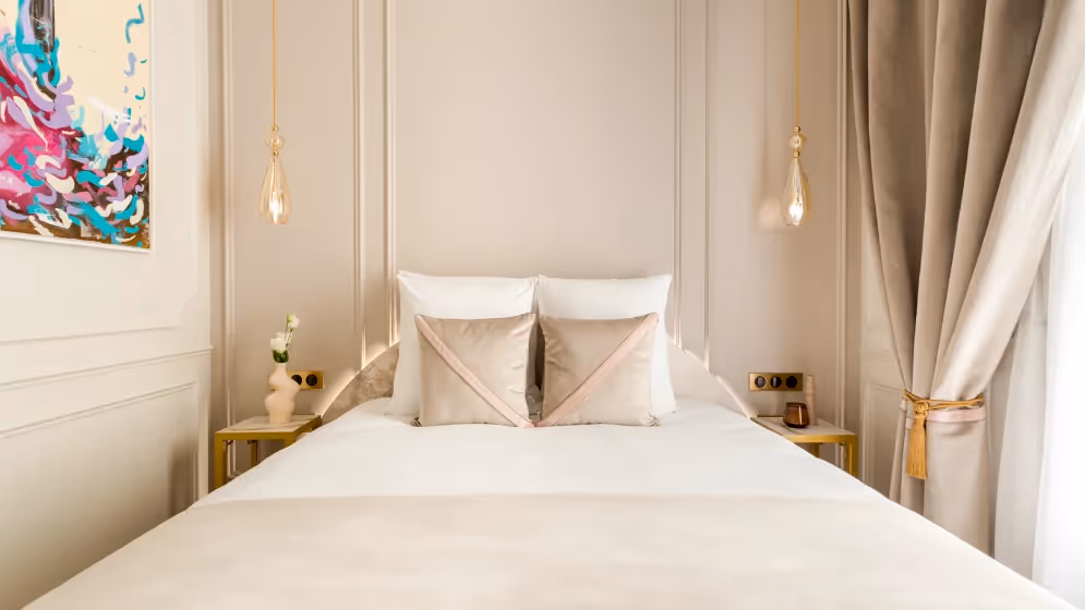 Le chambre 2 suite signature kleber Vue paris