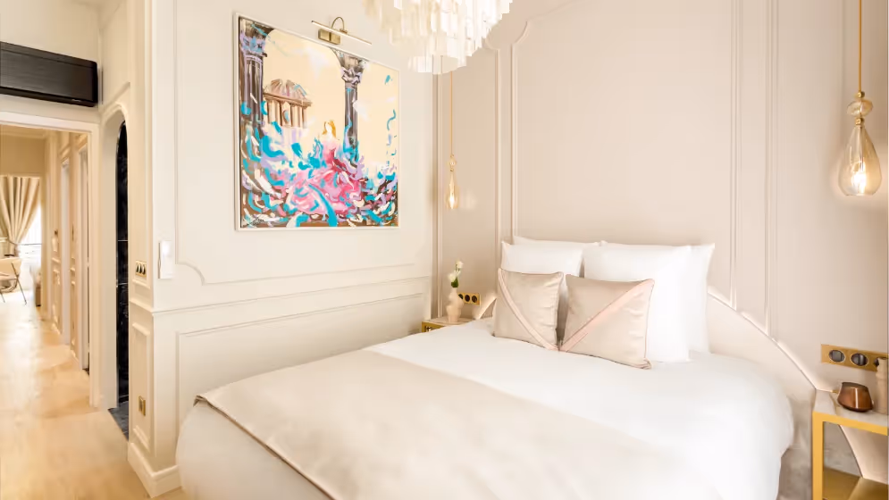 Le chambre 2 suite signature kleber Vue paris