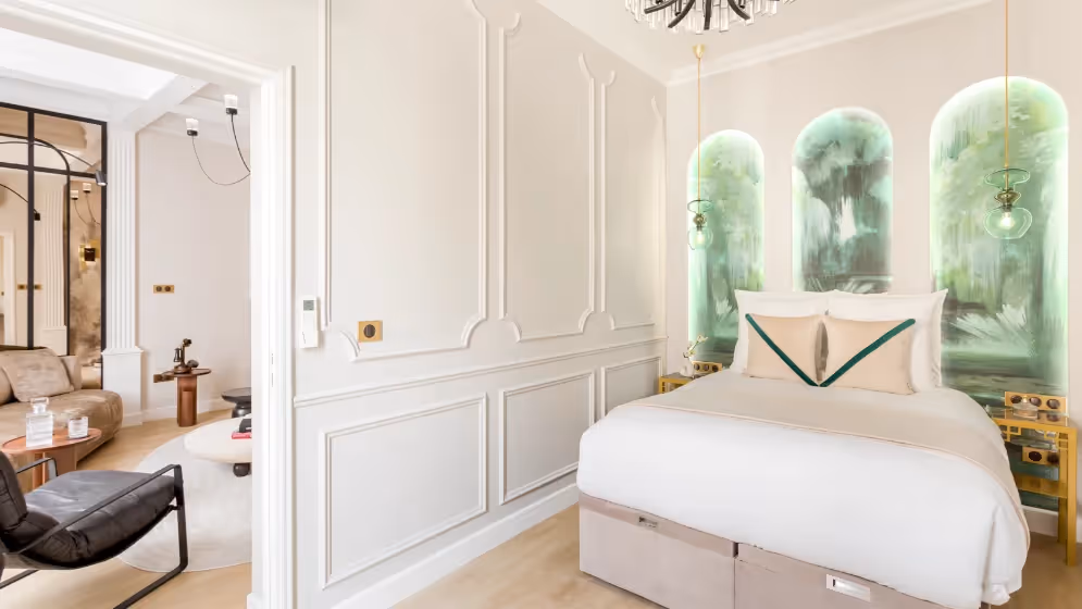 Le chambre 3 suite signature kleber Vue paris