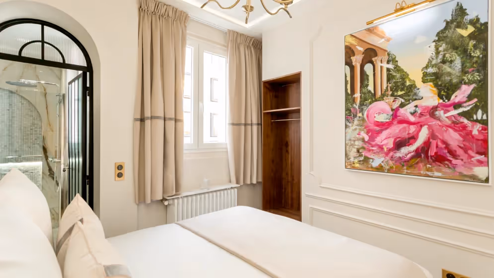 Le chambre 4 suite signature kleber Vue paris