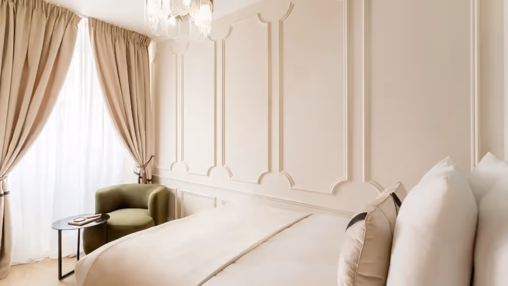 Le chambre 6 suite signature kleber Vue paris