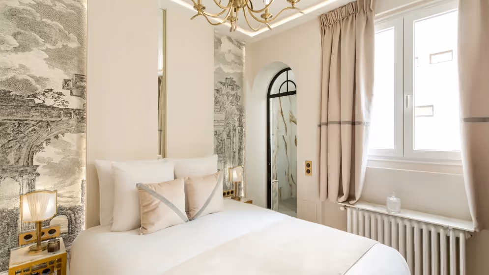 Le chambre 4 suite signature kleber Vue paris