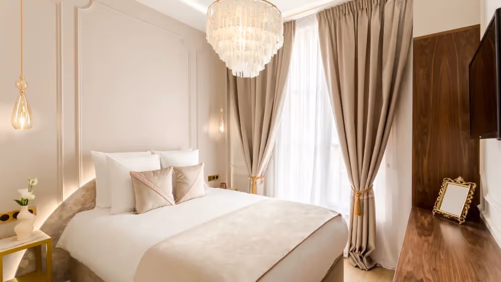 Le chambre 2 suite signature kleber Vue paris