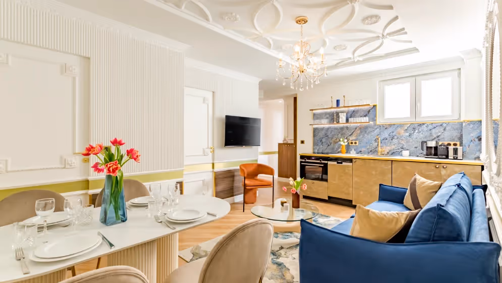 Le salon suite de luxe boulangers