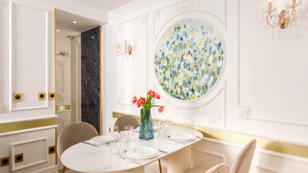 Le table a manger suite de luxe boulangers