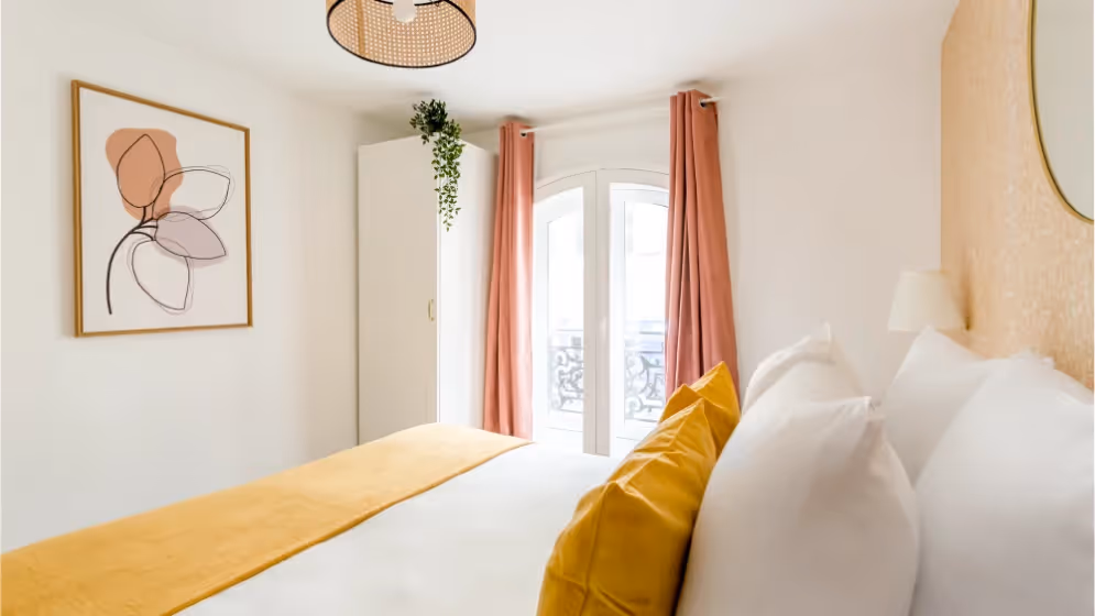 Le chambre 2 Appartement cosy rIVoli