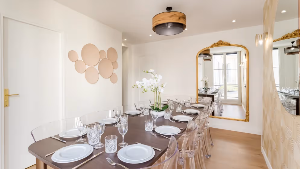 Le salle a manger Appartement cosy sainte anne