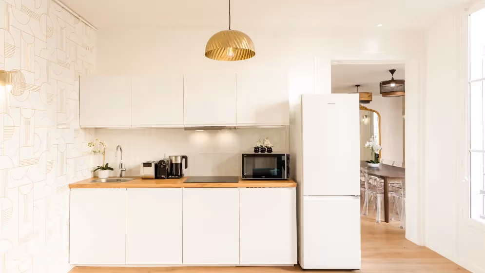 Le Cuisine Appartement cosy sainte anne