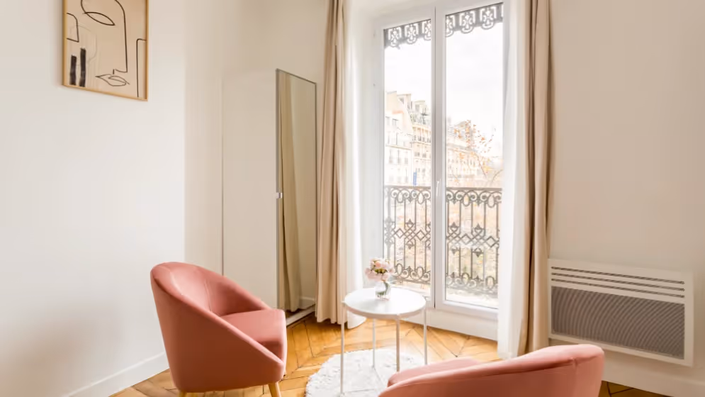 Le chambre 5 Appartement cosy ponceau balcon