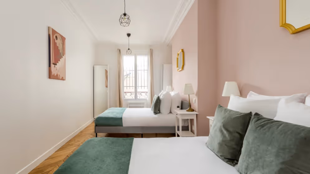 Le chambre 1 Appartement cosy ponceau balcon
