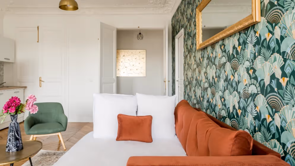 Le Canape lit Appartement cosy ponceau balcon