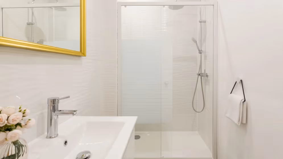 Le sdb Appartement cosy ponceau balcon
