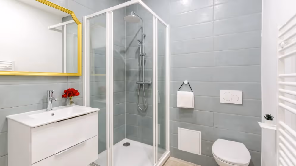 Le sdb Appartement cosy ponceau balcon