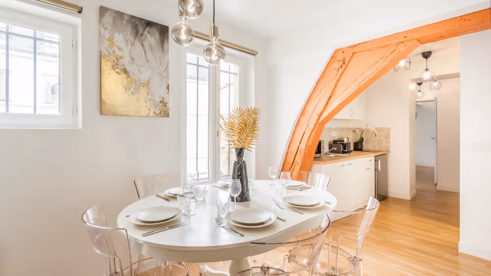 Le Table a manger Appartement cosy saint martin V
