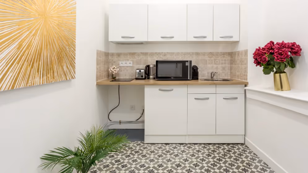 Le Cuisine Appartement cosy saint martin III