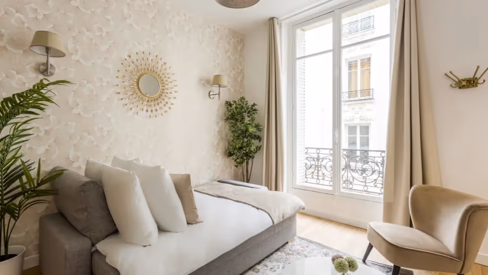 Le Canape lit  Appartement cosy saint martin IV