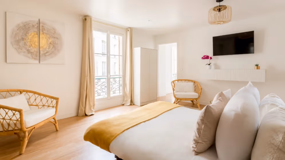 Le Canape lit Appartement cosy rooseVelt