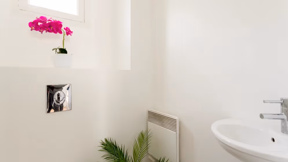 Le wc Appartement cosy rooseVelt