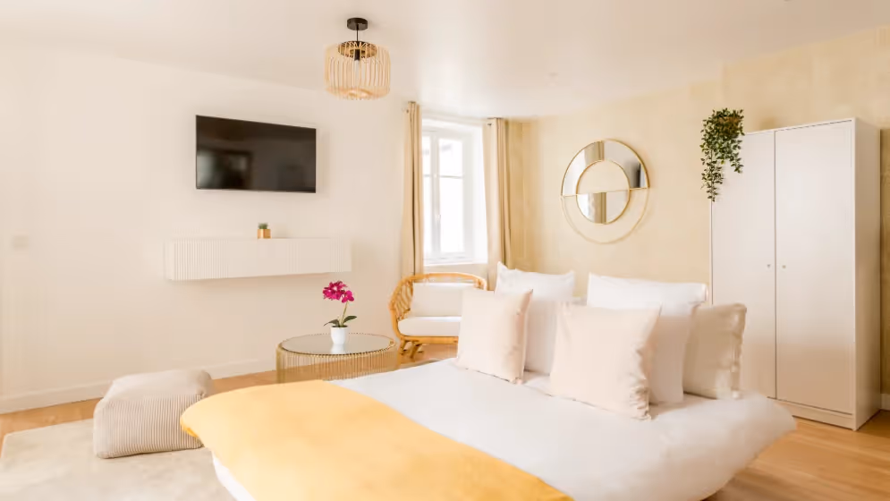 Le Canape lit Appartement cosy rooseVelt