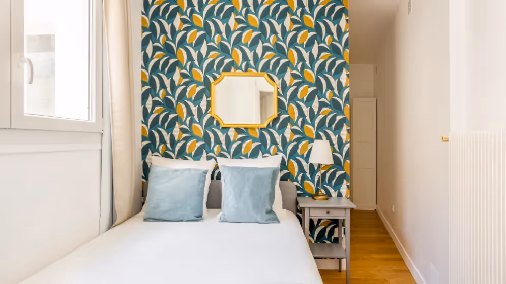 Le chambre 4 Appartement cosy tilsitt balcon Vue tour eiffel