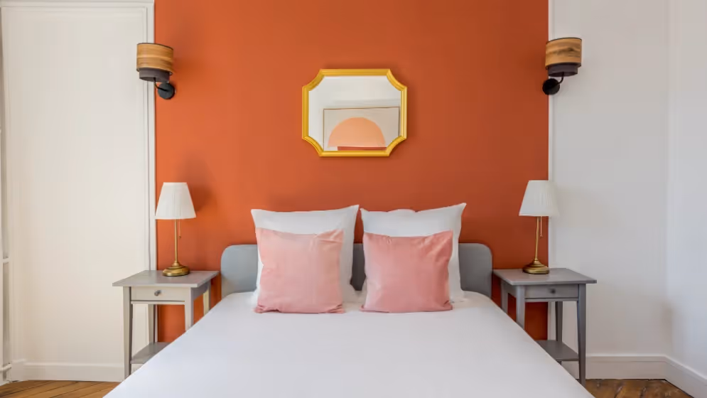 Le chambre 3 Appartement cosy tilsitt balcon Vue tour eiffel