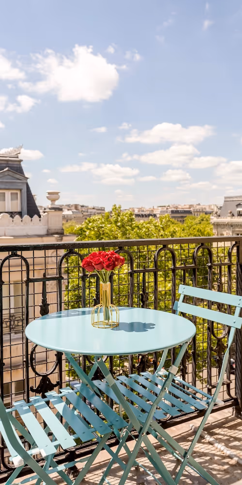 Le Balcon Appartement cosy tilsitt balcon Vue tour eiffel