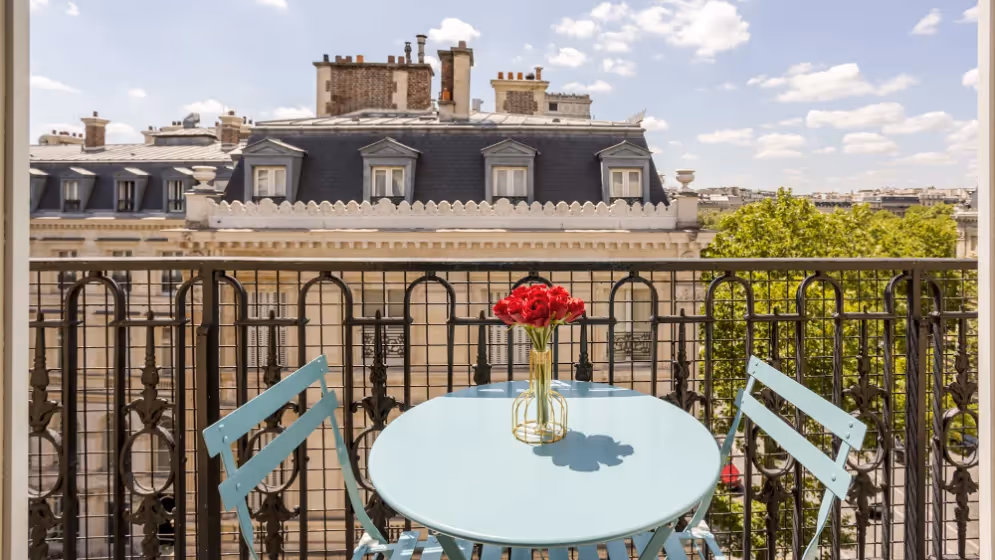 Le terrasse Appartement cosy tilsitt balcon Vue tour eiffel