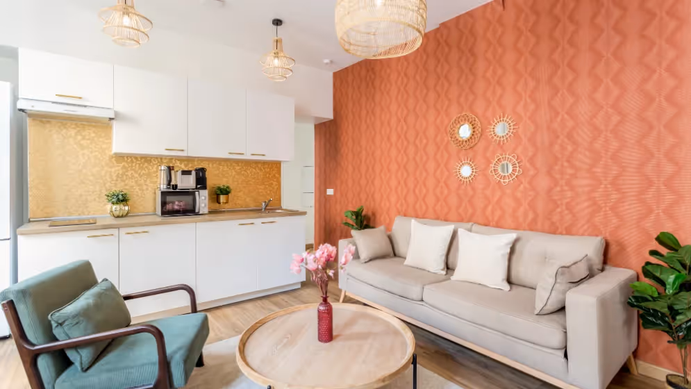 Le Salon Cuisine Appartement cosy caumartin I