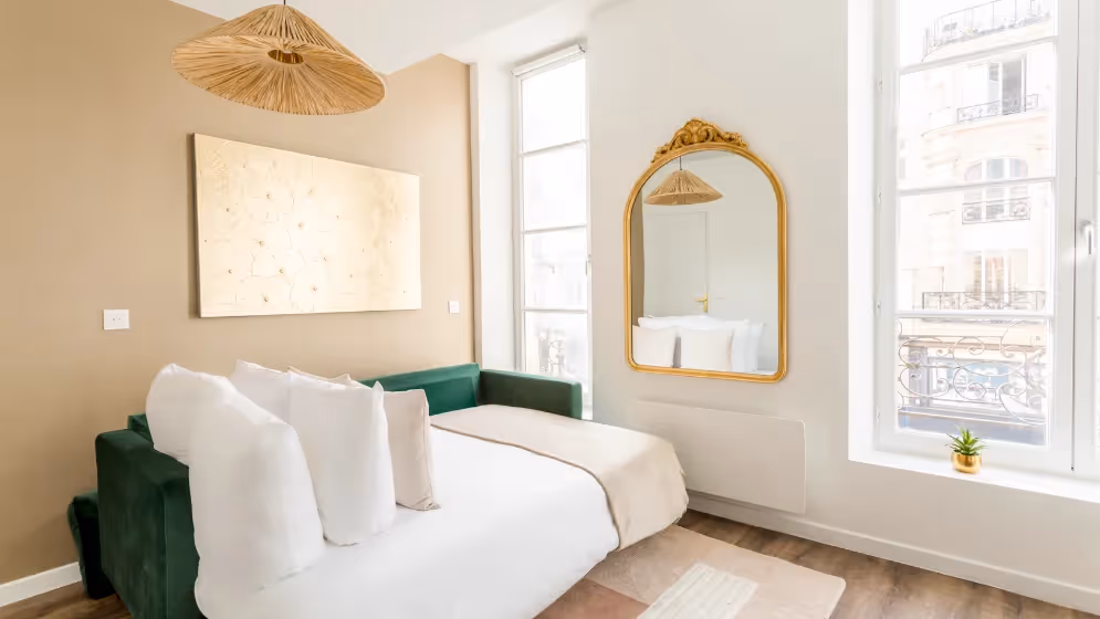 le canaper lit Appartement Cosy Fbg St Antoine