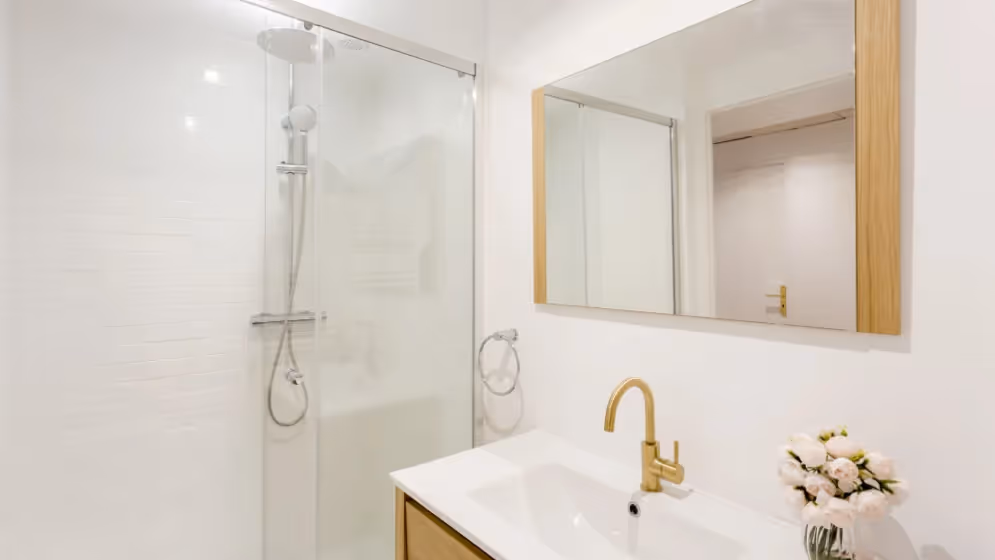 Le sdb Appartement Cosy Pelee