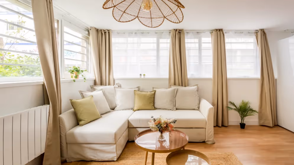 Le salon Appartement Cosy Pelee