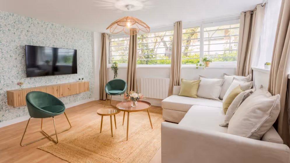 Le salon Appartement Cosy Pelee