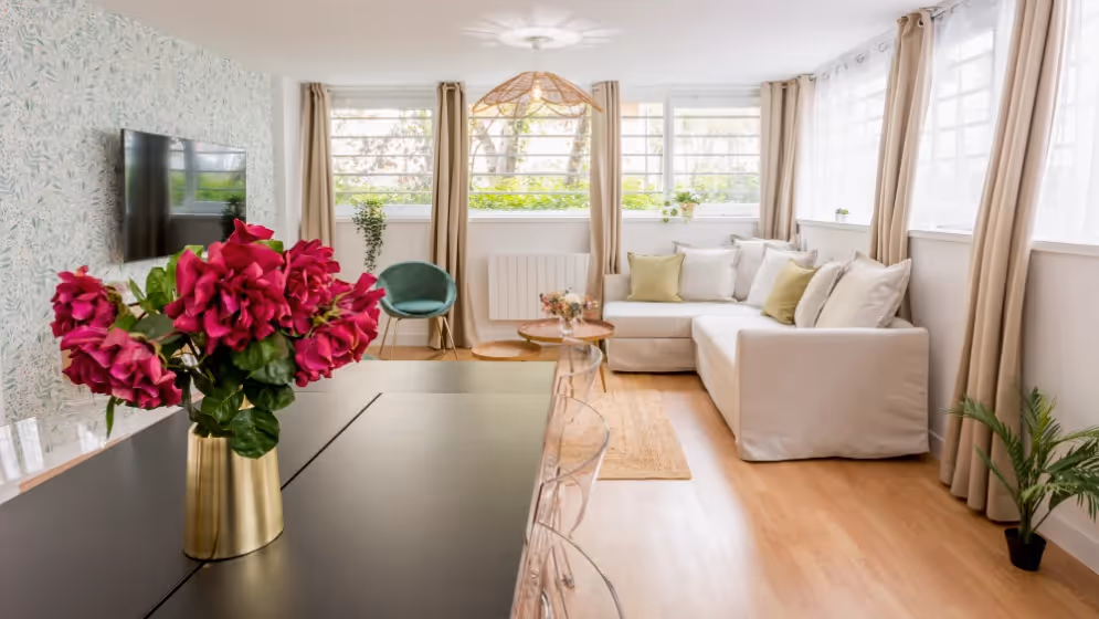Le salon Appartement Cosy Pelee