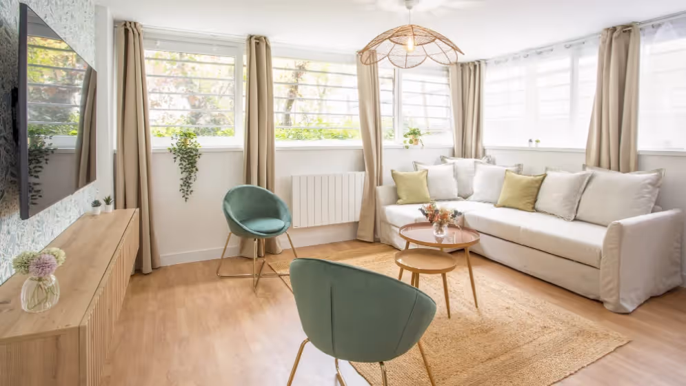 Le salon Appartement Cosy Pelee