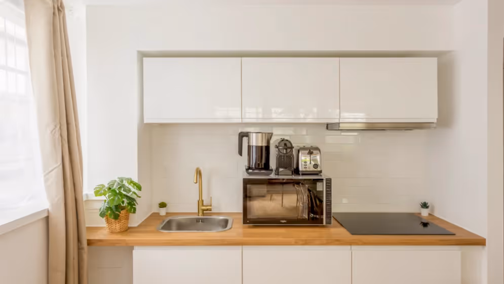 Le cuisine Appartement Cosy Pelee
