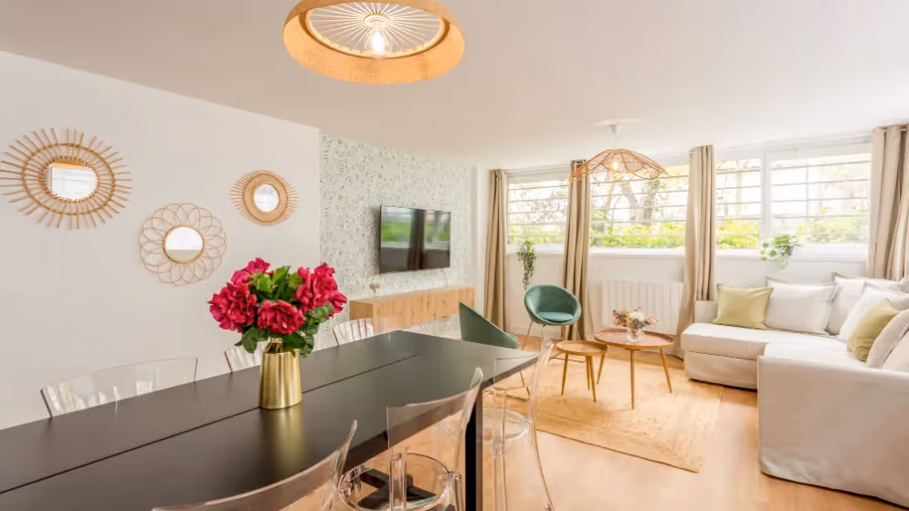 Le salon Appartement Cosy Pelee