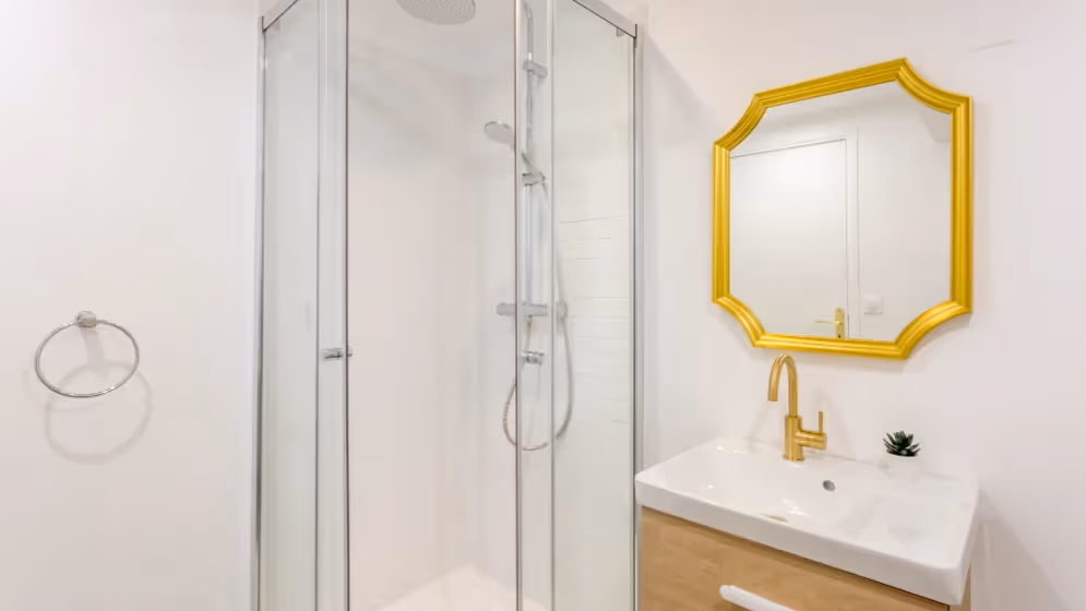 Le sdb Appartement Cosy Pelee