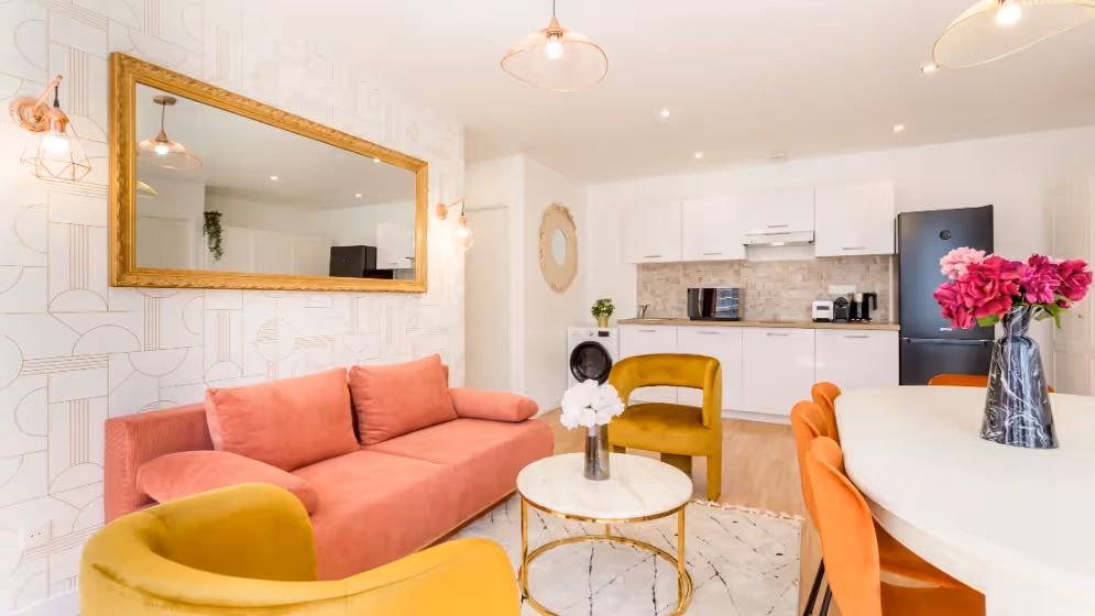Le salon Appartement Cosy Finlay
