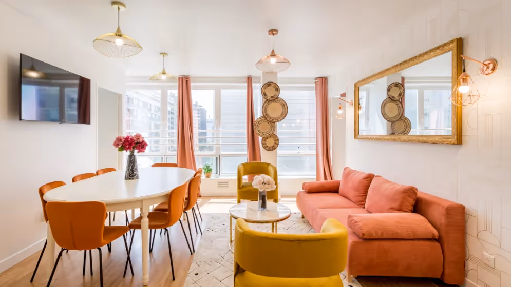 Le salon Appartement Cosy Finlay