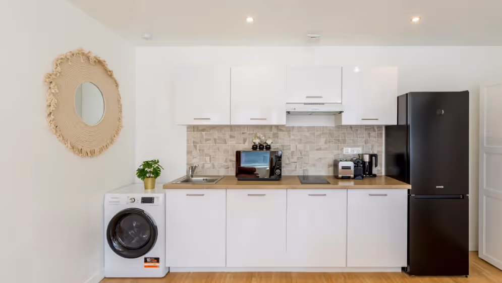 Le cuisine Appartement Cosy Finlay