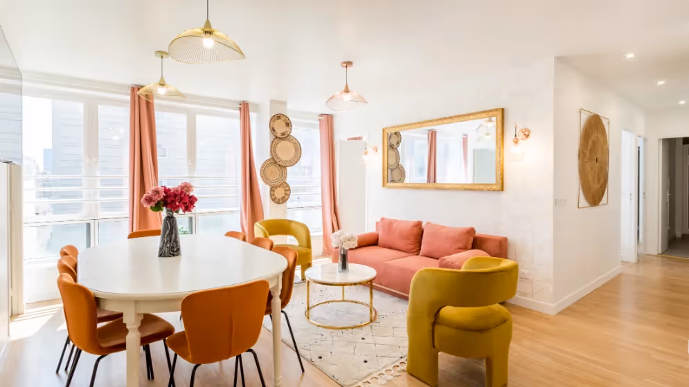 Le salon Appartement Cosy Finlay
